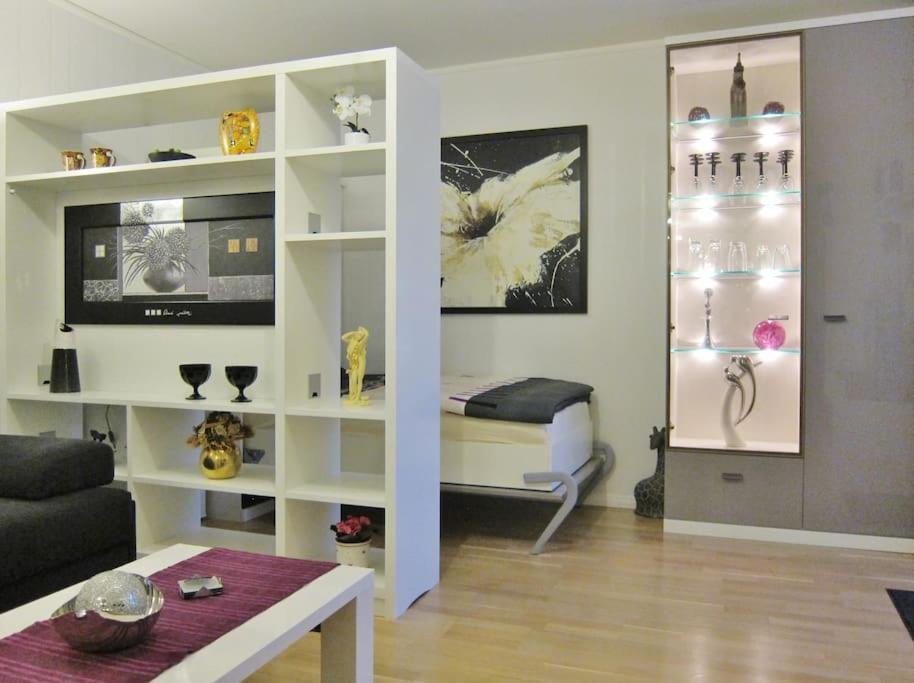 Modernes 1 Zimmer Luxusappartement Kleiner Roland Mit Parkplatz Und Balkon In Bremen Naehe Zentrum ภายนอก รูปภาพ