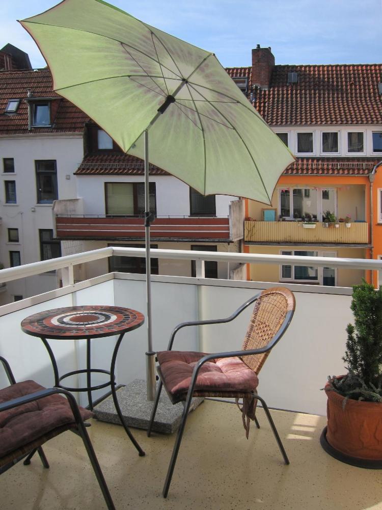Modernes 1 Zimmer Luxusappartement Kleiner Roland Mit Parkplatz Und Balkon In Bremen Naehe Zentrum ภายนอก รูปภาพ